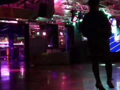 Crossdresser In Heels at The Night Club