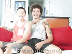 GayRoom Tino Cortez pumps Jay Fine full of dick